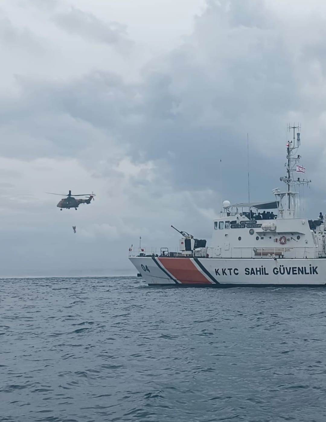 İskele bölgesinde arama-kurtarma eğitimi gerçekleştirildi