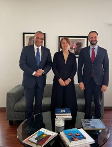 CTP Heyeti İtalya’nın Lefkoşa Büyükelçisini Ziyaret Etti