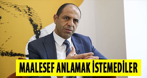 Özersay: Memleketimiz avuçlarınızın arasından kayıp gidiyor