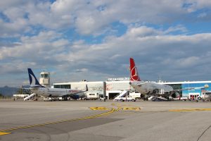 Ercan Havalimanı, bayram haftası boyunca 63 bin 873 yolcuya hizmet verdi