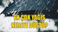 İşte en çok yağış alan bölgeler…