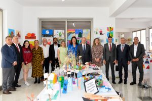 Cumhurbaşkanı Tatar, Meral ve Vedat Ertüngü Lisesi’nin Bahar Şenliği ve Yıl Sonu Sergisi’ne katıldı