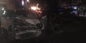 Lefkoşa’da Yenişehir ışıklarında alkollü sürücünün yol açtığı kazada 2 yaralı…