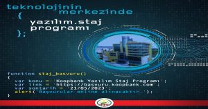 Koopbank Yaz Dönemi Staj programı Başvuruları Devam Ediyor