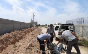 Boğaziçi Köyü’nde Hayvancılıkla Uğraşanların Çilesi Bitiyor, Mandıralara Su Hattı Çekiliyor