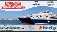 HADO’nun Taşucu-Girne deniz otobüsü seferleri pazartesi başlıyor