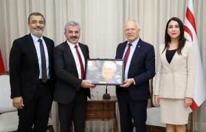 Töre, KKTC Telsim Heyetini Kabul Etti