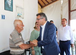 Erhürman, Yiğitler ve Dilekkaya’yı Ziyaret Etti