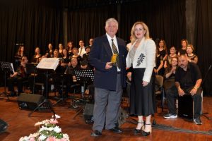 Cumhurbaşkanı Ersin Tatar’ın eşi Sibel Tatar, Gökkuşağı Türk Müzik Derneği’nin konserini izledi