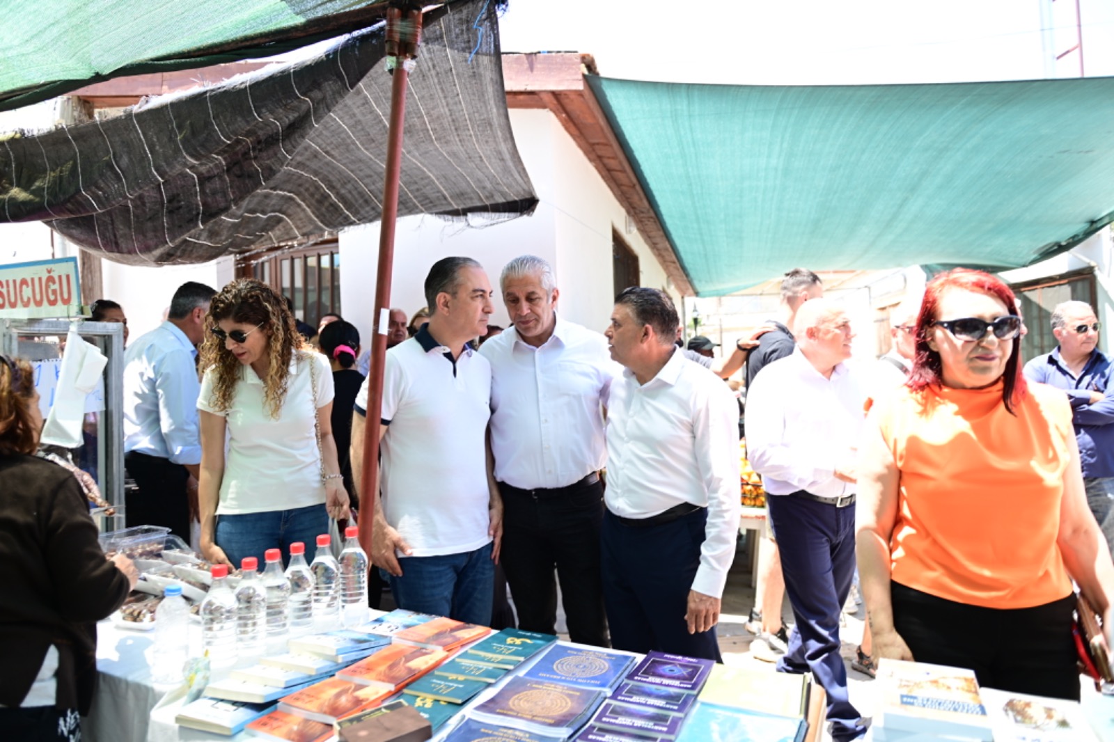 Başman, Lefke Ceviz Festivali’nde vatandaşlarla bir araya geldi