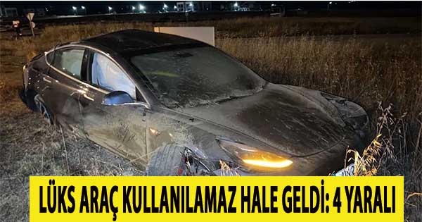 Lefkoşa- Güzelyurt ana yolunda trafik kazası