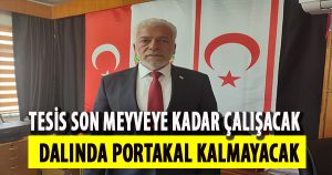 Cypfruvex İşletmeleri Ltd Genel Müdürü Redif üreticilere seslendi .