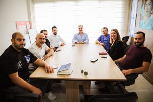 UBP milletvekili adayı Başman Hemşireler ve Ebeler Birliği’ni ziyaret etti