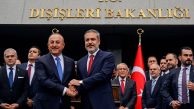 Türkiye Cumhuriyeti Dışişleri Bakanı Hakan Fidan, görevi Mevlüt Çavuşoğlu’ndan devraldı