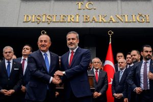 Türkiye Cumhuriyeti Dışişleri Bakanı Hakan Fidan, görevi Mevlüt Çavuşoğlu’ndan devraldı