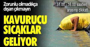 Termometreler 43 dereceyi gösterecek