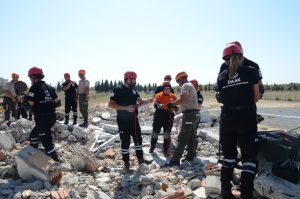 Sivil Savunma Teşkilatı Başkanlığı İle Doğal Afet Arama Kurtarma Derneği Müşterek Tatbikat Yaptı