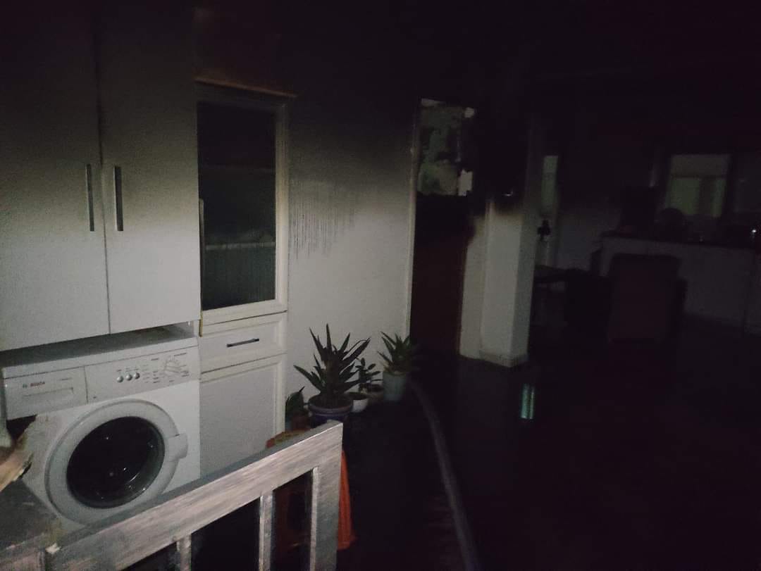 Yenişehir’de Evin Yatak Odası Yandı
