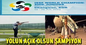 İbrahim Akgürcü Göğsümüzü Kore’de Kabartacak