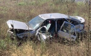 İskele-Ercan yolunda trafik kazası…