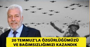 Cemal Redif’ten 20 Temmuz mesajı