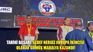 Sedef Nergiz Avrupa İkincisi 