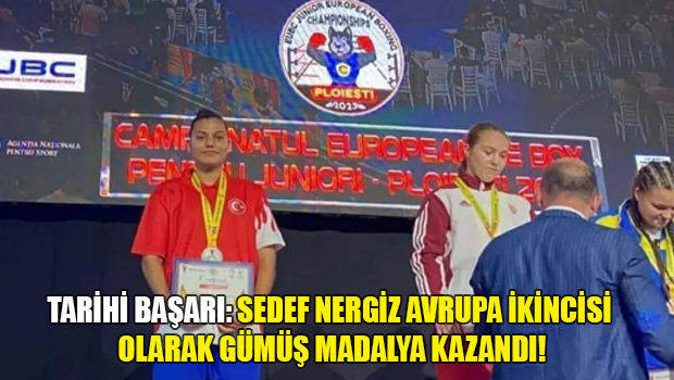 Sedef Nergiz Avrupa İkincisi 