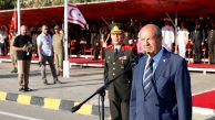 Cumhurbaşkanı Tatar sancak devir teslim törenine katıldı