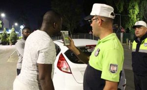 3 sürücü tutuklandı, 30 araç trafikten men