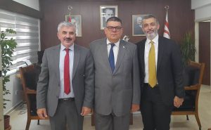 Berova, Telsim Genel Müdürü Tüz Ve Genel Müdür Yardımcısı Tanpınar’ı Kabul Etti