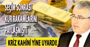 Paranın doktorundan yeni uyarı