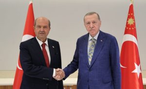 Cumhurbaşkanı Tatar, Türkiye Cumhurbaşkanı Erdoğan ile görüştü