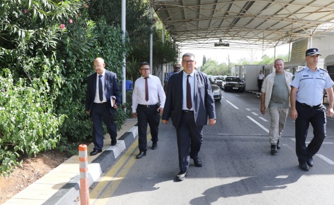 Berova, Metehan Sınır Kapısı’nı ziyaret etti