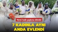 Uganda’da bir adam aynı günde 7 kadınla evlendi