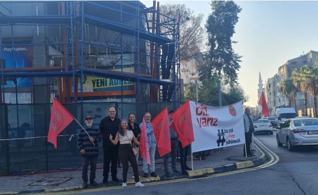 CTP her ilçede çember eylemleri düzenledi