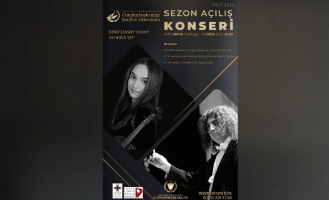 Cumhurbaşkanlığı Senfoni Orkestrası konser sezonunu 12 Ekim’de açıyor