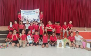 Hasan Cafer İlkokulu öğrencilerinden örnek davranış