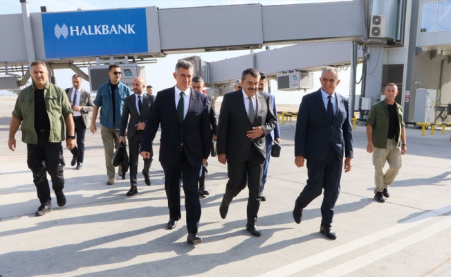 Türkiye Milli Eğitim Bakanı Tekin, KKTC’ye geldi