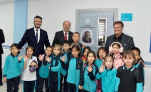 Cumhurbaşkanı Tatar, Kırgız-Türk Dostluk Hastanesi ve Maarif Okulu’nu ziyaret etti