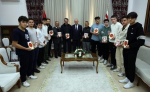 Töre, Ordu’dan gelen öğrencileri kabul etti