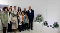 Cumhurbaşkanı Tatar, Kuzey Kıbrıs Seramikçiler Derneği’nin 15’inci Dernek Üyeleri Sergisi’ne katıldı