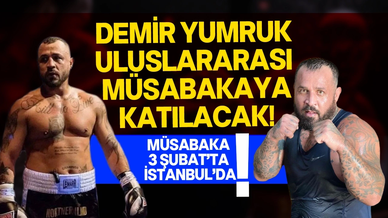 Demir Yumruk Turunç, İstanbul yolcusu: Uluslararası boks gecesine gidiyor!