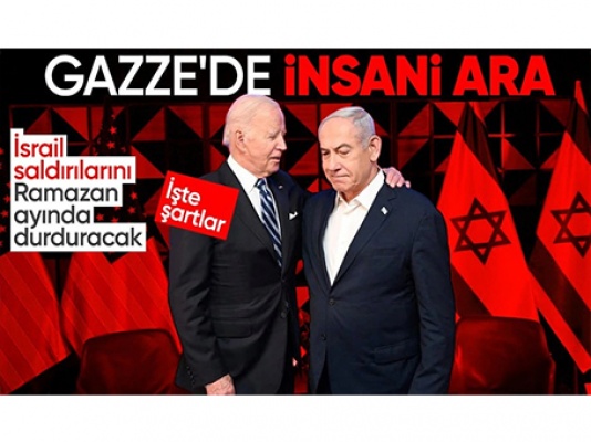 Biden: İsrail, Ramazan ayı boyunca Gazze’deki eylemlerini durduracak