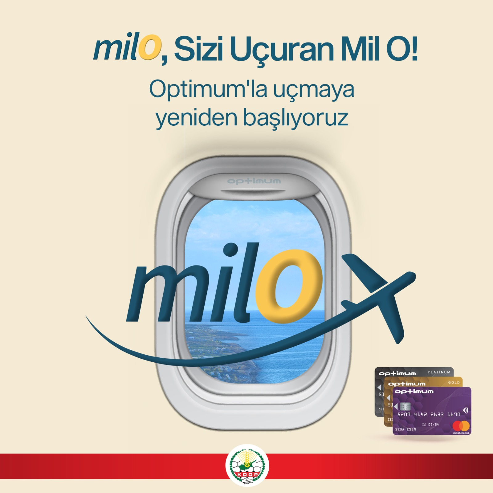 OPTIMUM KART’IN UÇUŞ MİLİ PROGRAMI ‘’milO’’ YENİLENEREK GERİ DÖNDÜ