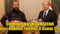 Milli boksör Metin Turunç, Tatar’a elde ettiği uluslararası başarıları hakkında bilgi verdi