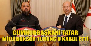 Milli boksör Metin Turunç, Tatar’a elde ettiği uluslararası başarıları hakkında bilgi verdi