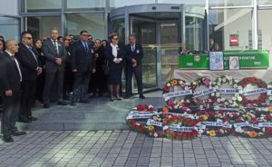 Rüya Eyüpoğlu için Gelir ve Vergi Dairesi’nde tören düzenlendi