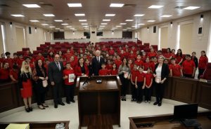 9 Eylül İlkokulu’ndan öğrenciler Meclis’i ziyaret etti