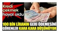 Kredi çekmek hayal oldu