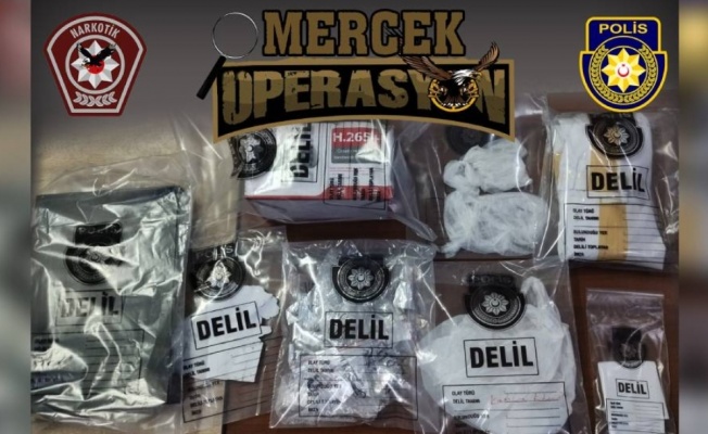 Mercek Operasyonu: İş yerinde uyuşturucu bulundu, 2 tutuklu